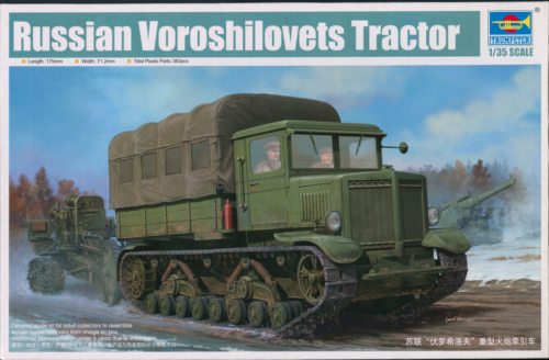 Russian Voroshilovets Tractor - Trumpeter - 1:35 - 01573 - Bild 1 von 1