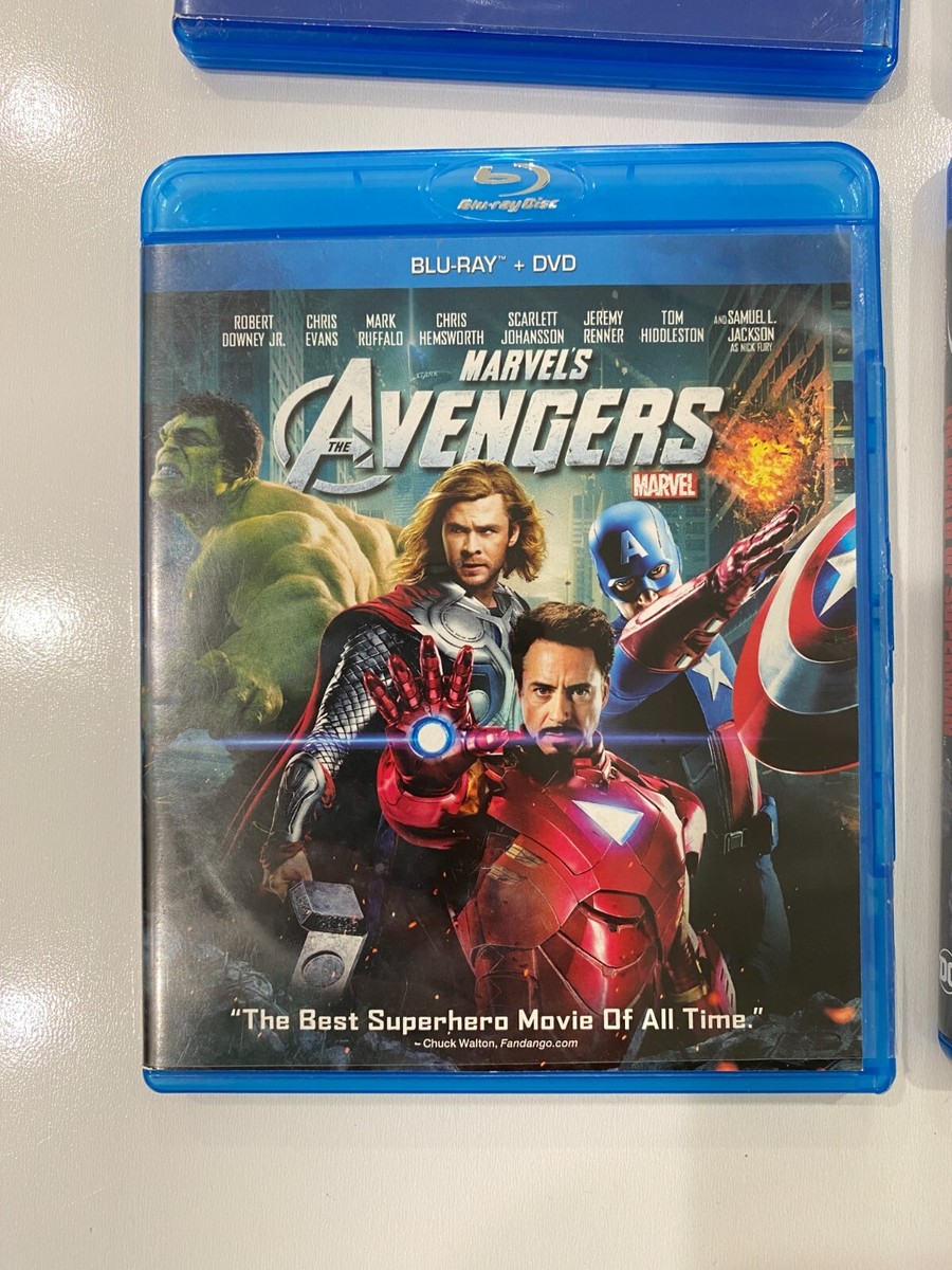 4 Blue Ray DVD Bundle Movie Lot DC- Marvel | eBay