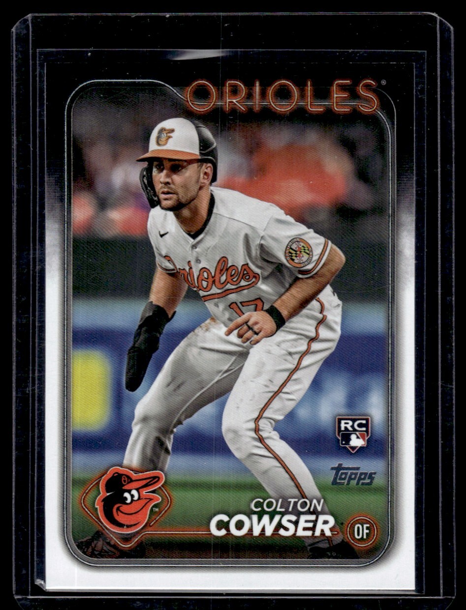 2024 Topps Series 1 Colton Cowser RC Baltimore Orioles #257