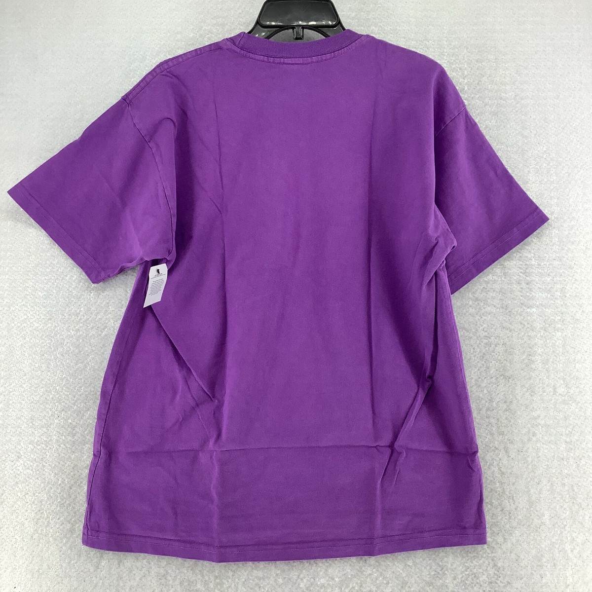 Tシャツ・カットソー OBEY Men T-shirt Violet 167924096 IPR Obey Mens Purple Crew Neck Straight Hem Short Sleeve Graphic