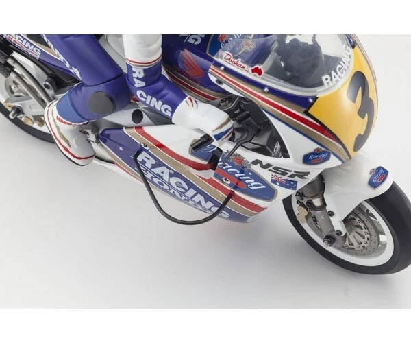 Kyosho K.34932B 1:8 Motorrad Hanging-On Racer HONDA NSR500 1991 KIT - Bild 4 von 4