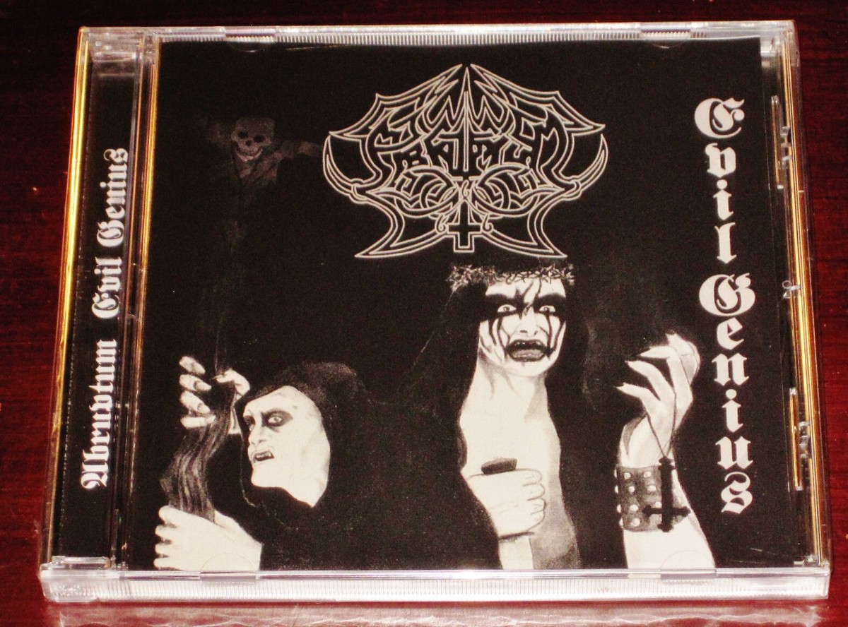 Abruptum: Evil Genius CD 2023 Reissue Back On Black Records