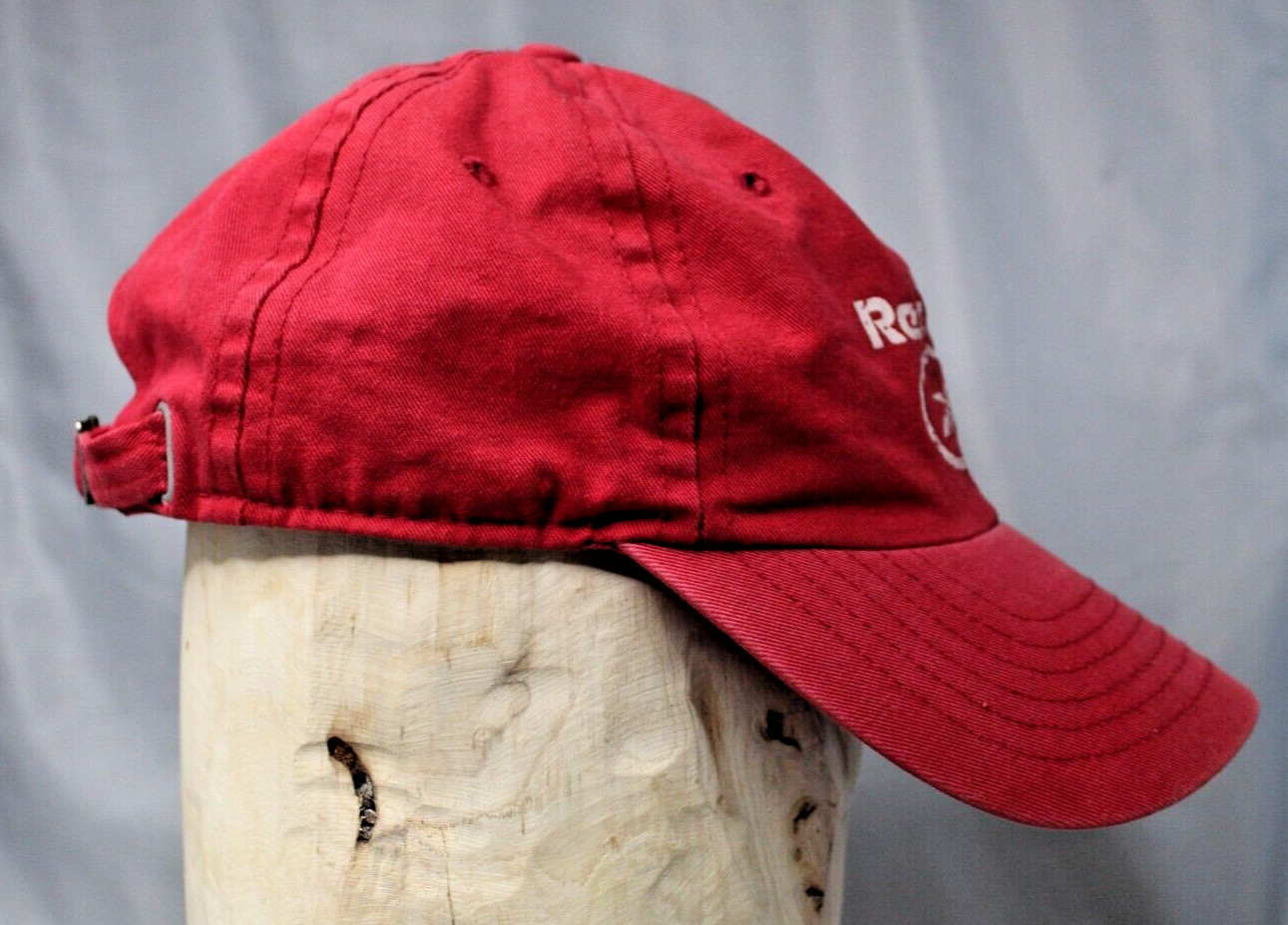 Reebok Solid Red Baseball Hat Cap One Size Adjust… - image 2