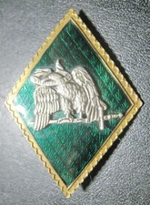 Mexico WW1 Infantry General Silver Badge Very Good Original