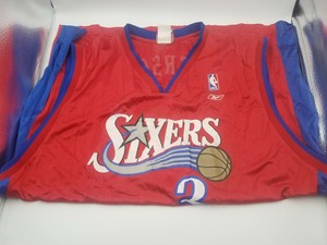 red 76ers jersey