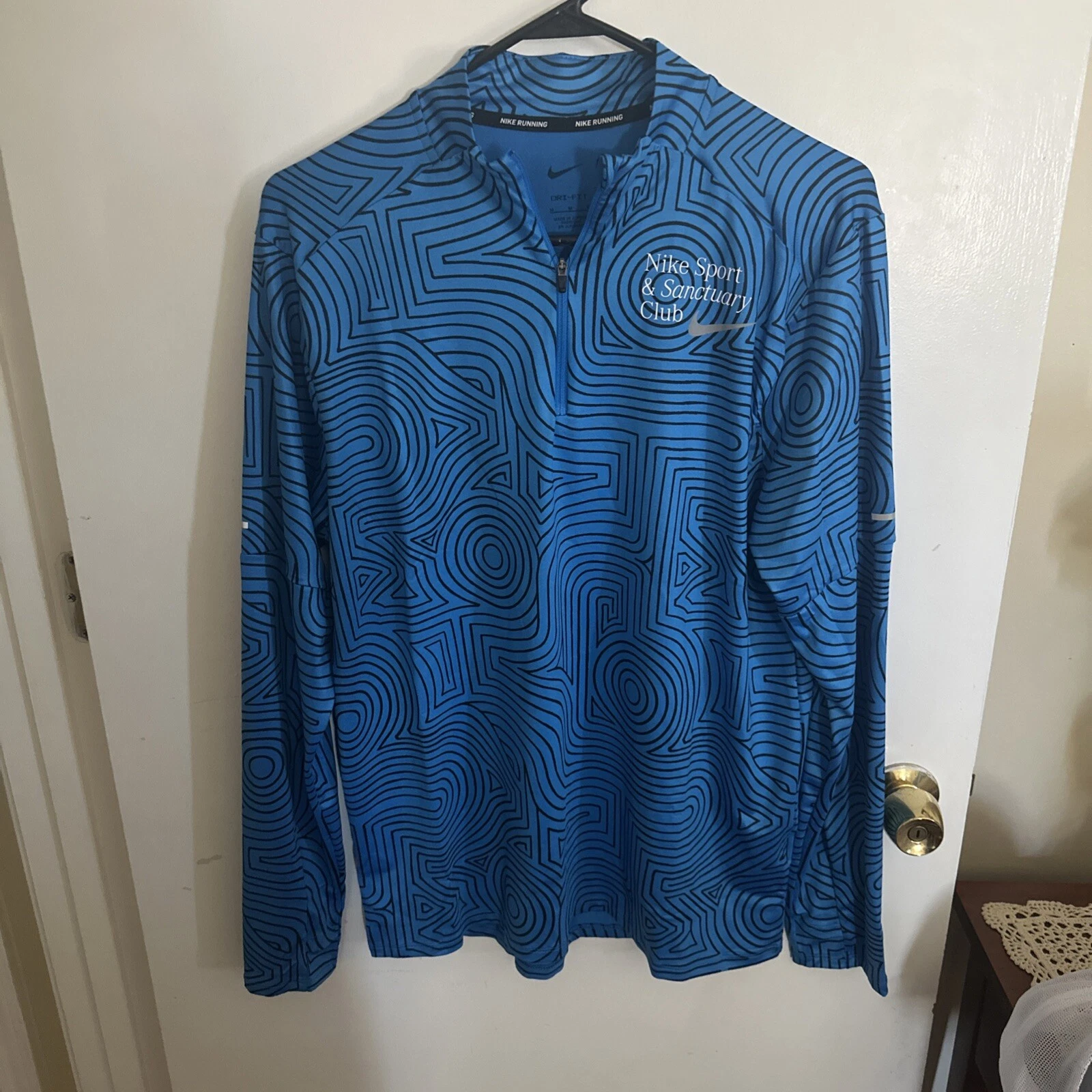 Nike 1/2 Zip Blue “Sport & Sanctuary Club Pullover