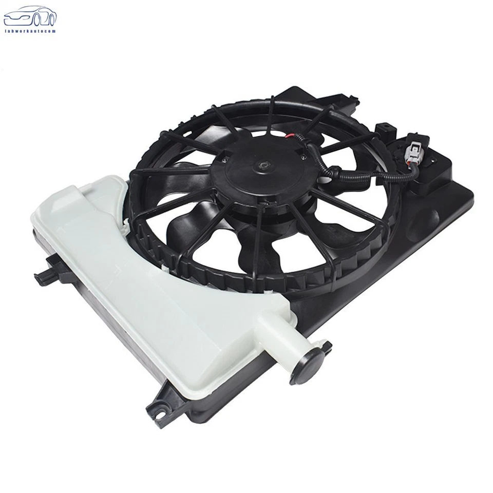 Radiator Cooling Fan Assembly 615343705392 For 2014-2016 Hyundai Elantra Hybird - Imagem 4 de 4