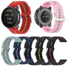 Silicone Strap Replacement Sport Watch Band 22MM for Suunto 9 Speak Wristband