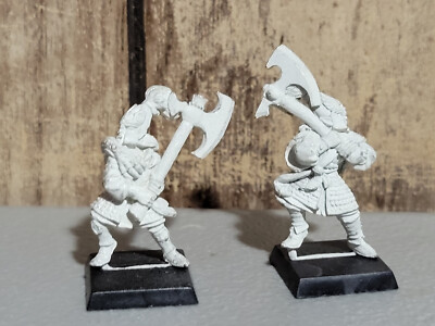 A19338 WARHAMMER FANTASY HIGH ELVES METAL WHITE LIONS 2 PK