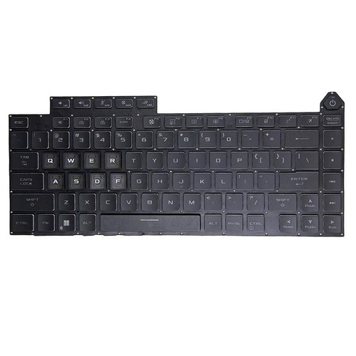 Keyboard for ASUS ROG Strix Scar 16" G634 G634J G634JY G614 G614J RGB Backlit - Afbeelding 4 van 9
