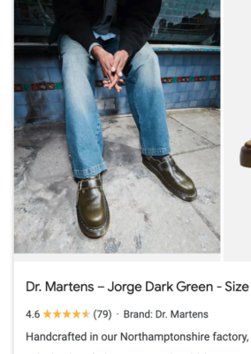Handcrafted/Made in England Dr. Martens Jorge Leather Mules in DK