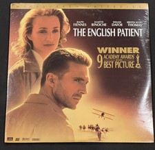 The English Patient - LaserDisk Factory Sealed 