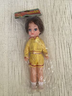 NWT Vintage Fun World Lil Jogger Doll 1960 1970 Athletic Doll Item #8640