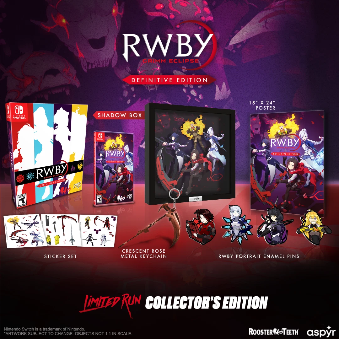 SWITCH LIMITED RUN #113: RWBY: GRIMM ECLIPSE - COLLECTOR'S