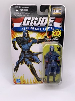 GI Joe Cobra Commander Resolute OVP Animation Comic Series Hasbro