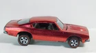1967 Hot Wheels Custom Barracuda Red Diecast Car 1:64 Redlines, 4/125