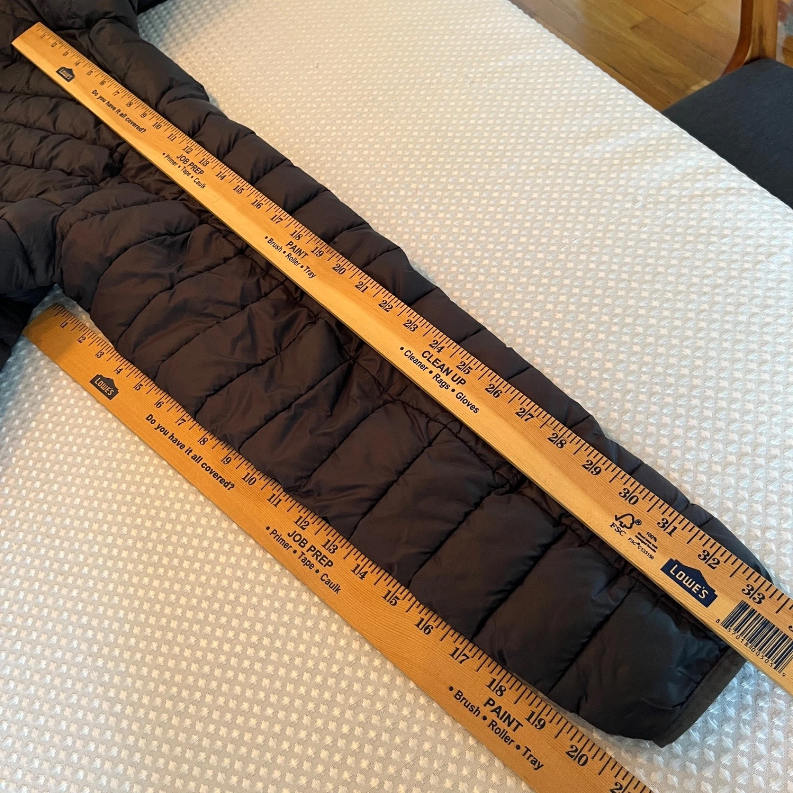 Save The Duck Men's Blue Hooded Puffer Jacket M Regular Full Zip Quilted image 5