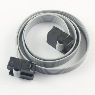 1Pcs 2.54mm Pitch 2x3 Pin 6 Pin 6 Wire Extension IDC   Ribbon Cable L= 40CM #zc