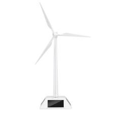 DIY Solar Powered Windmill Model Desk Home Decor Craft Science Kits Toy Educa...