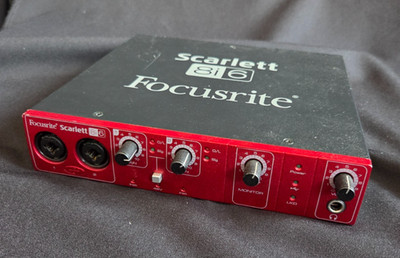 Focusrite Scarlett 8i6 1. Gen USB Audio Interface Aufnahme 1. Gen Vorverstärker
