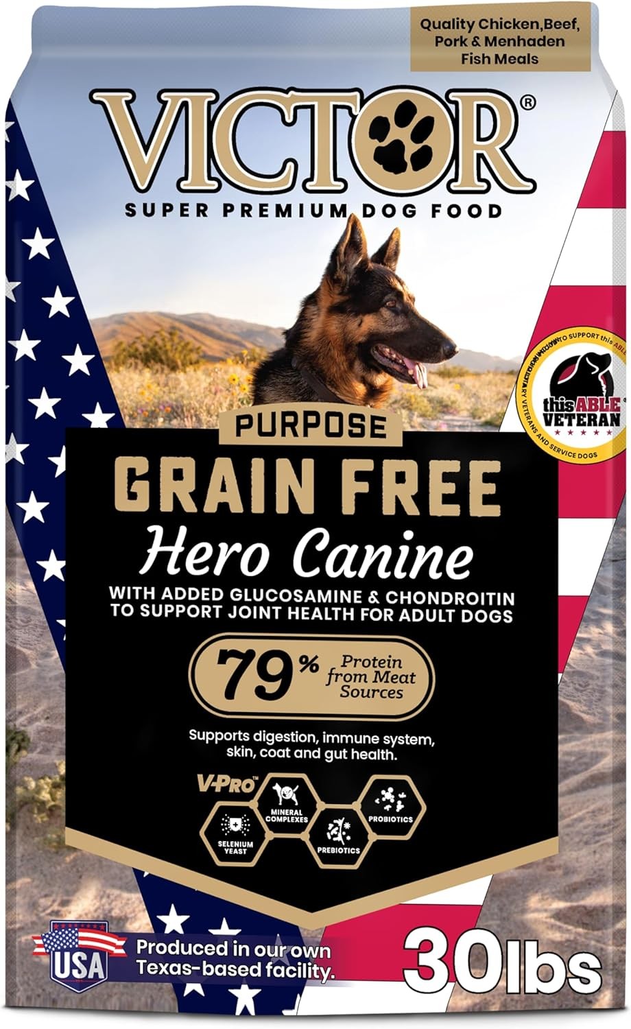 &ndash; Purpose Hero Canine Kibble &ndash; Premium Gluten Free