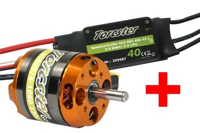 Torcster Antriebsset L für 3s Brushless Flugzeug NEU&OVP