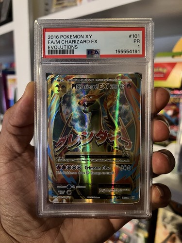 M Charizard-EX graded PSA 1 for sale on eBay