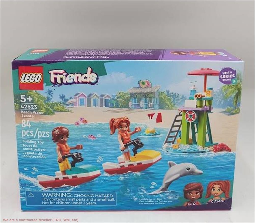 Игрушка LEGO Friends Спасатель на пляжном водном скутере с мини-куклами 42623 SEE DETAILS