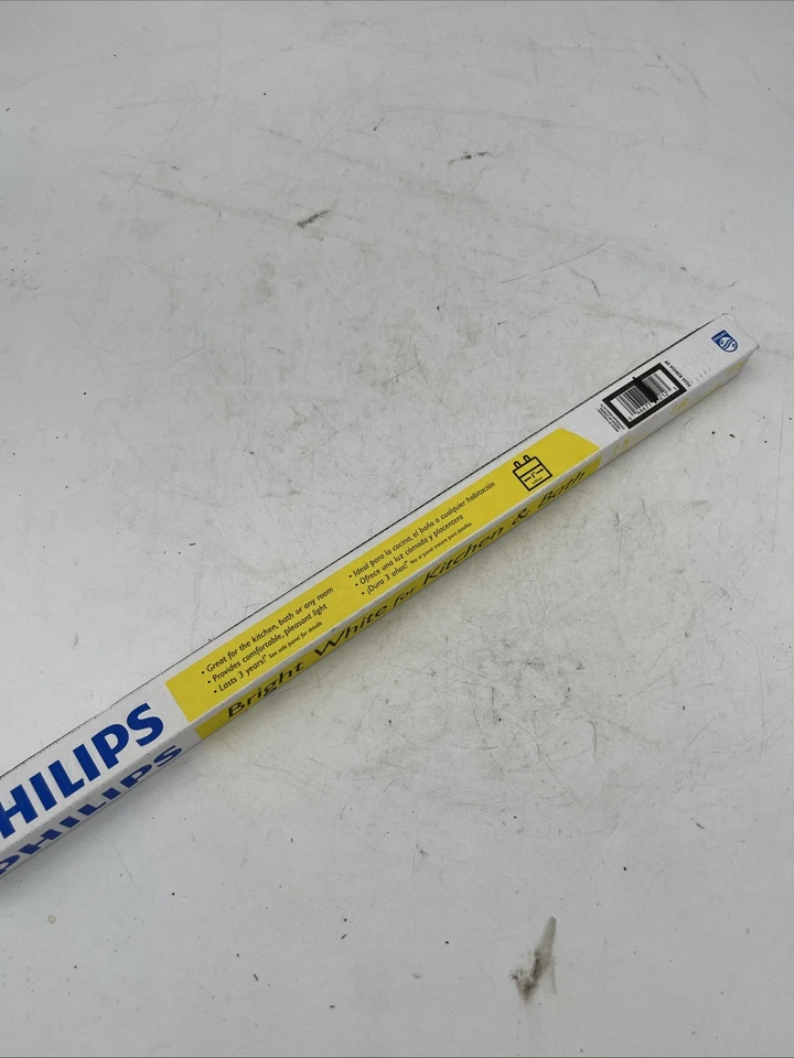 PHILIPS BRIGHT WHITE BULB 15W 18” F15T8 Fluorescent Tube Kitchen Bath T8 3000k - Image 4 of 4