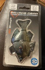Savage Gear Lures 3D Bluegill Fishing Lure 4" 1oz Slow Sink New In Original Pack