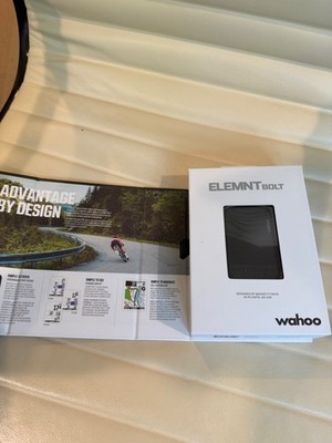 Wahoo ELEMNT Bolt GPS Bike Computer - Black (WFCC5) for sale