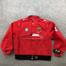 Dale Earnhardt Jr Jacket Boys XL Red NASCAR Nextel Racing JH Design 8 Youth