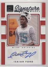 2017 Panini Donruss Signature Marks Isaiah Ford #SM-IFD Auto 0o9