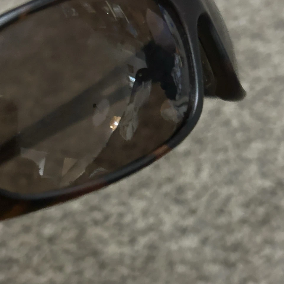 Gafas de sol Harley Davidson para hombre aerodinámicas Temple marrón tortiga humo lentes Foto 4 de 4