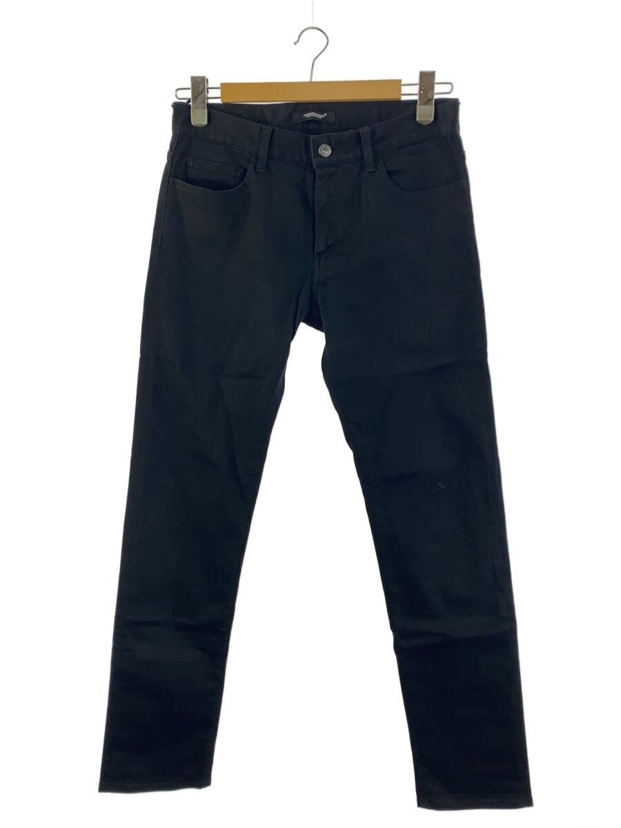 UNDERCOVER BASIC Stretch Satin Pants 2 Cotton Bla… - image 1