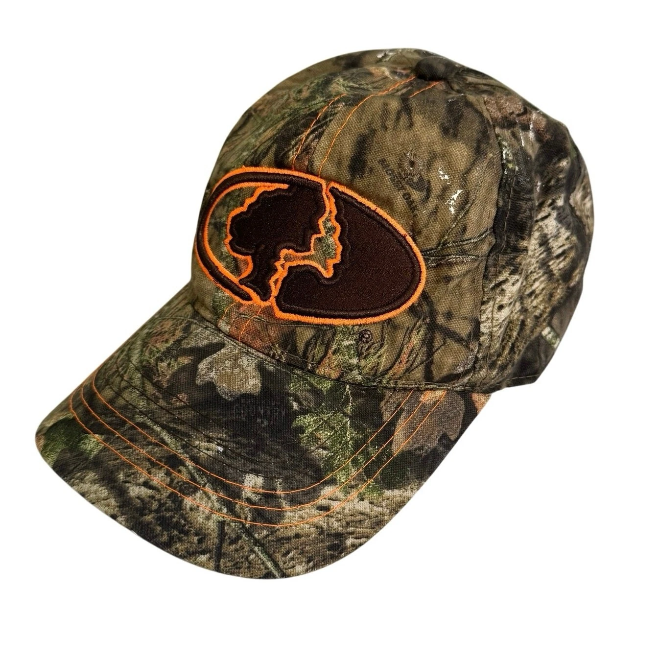 Mossy Oak Country Outdoor Cap Mens OSFM Green Camo Hunting Adjustable Canvas