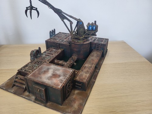 Terreno personalizzato GW 40K KILL TEAM SECTOR MECHANICUS TERRENO DIPINTO Games Workshop - Foto 5 di 15