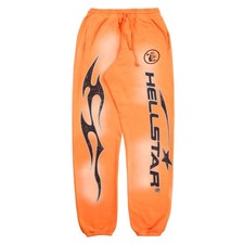 Hellstar Halloween Flame Sweatpants Fire Orange