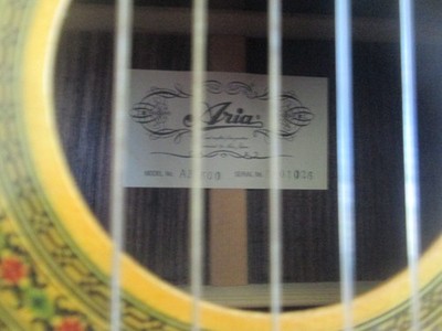Aria AK 600 Vintage Classical Guitar | eBay