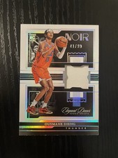 2022-23 Panini Noir Elegant Decor Rookie Jerseys Ousmane Dieng #EDR-ODG /99 RC