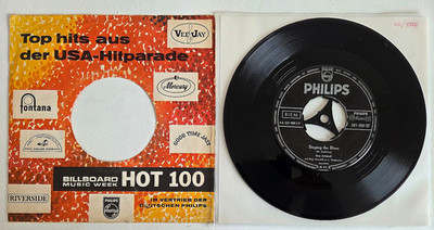 Guy Mitchell - Singing The Blues 7'' Single D 1956 Rockabilly Zust: VG-/VG+