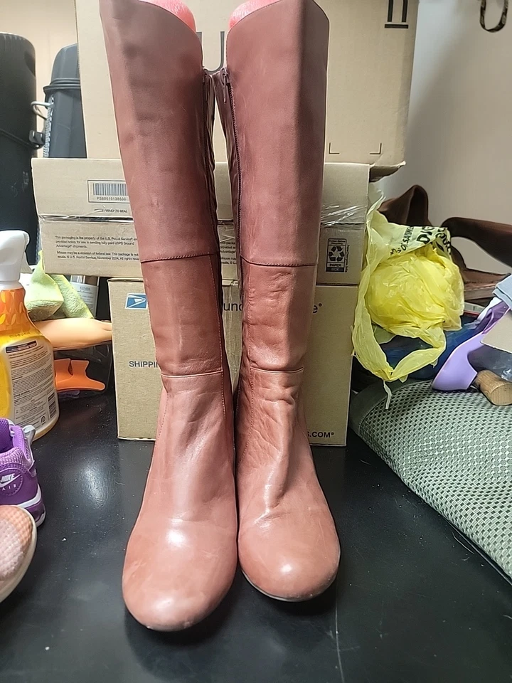 Bota alta Miz Booz Stacy Wine talla 10 Foto 4 de 4