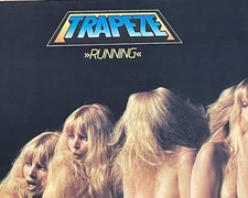 Trapeze "Running" on Shark Label made in Germany Unusual Cover Hughes Galley Hol