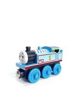 Thomas The Train Wooden Railway Tank Engine Friends 1 Blue Train Gulane Vtg GUC