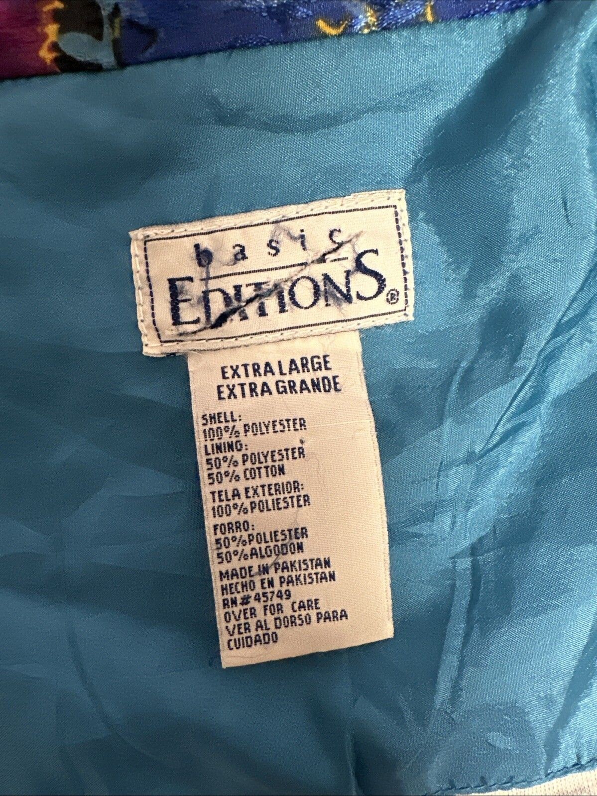 Vintage Basic Editions Track Suit Shell Jacket. S… - image 9