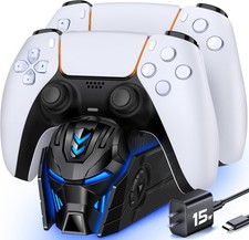For PlayStation 5 DualSense Wireless Charging Station PS5 Controller Charging