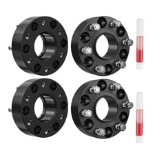4Pcs 2" 6x5.5 Wheel Spacers 14x1.5 Hubcentric For Chevrolet Silverado 1500 GMC