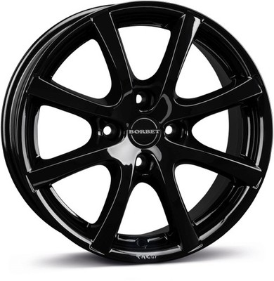 4x Alufelgen Borbet LV4 für Toyota Yaris P1 P1F P1TMG 14 Zoll Felgen