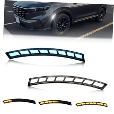 Front Sequential Side Marker Lights for 2023-2024 Hon-da CR-V CRV, Upgrade 