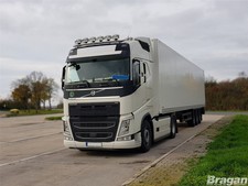 Camion Barra Tettuccio + LED per Volvo FH4 Globetrotter XL 13-21 Inox Accessori